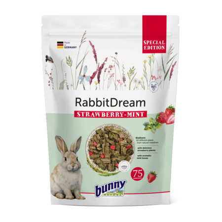 Aliment complet Granulés Lapin Fraise/Menthe